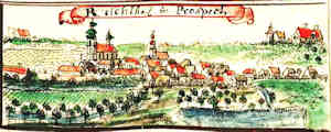 Reichthal in Prospect - Widok miasta z lotu ptaka